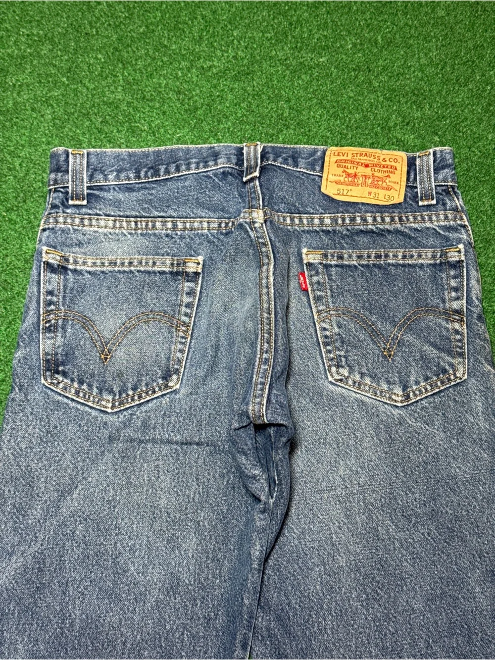 Levis 527 Bootcut Flare 31x26 Vintage Y2K Medium Wash Blue Jeans